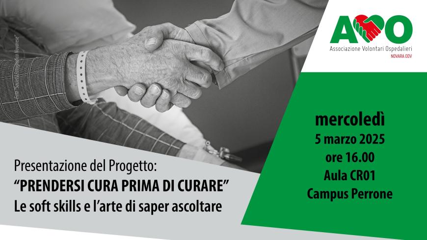 PRENDERSI CURA PRIMA DI CURARE