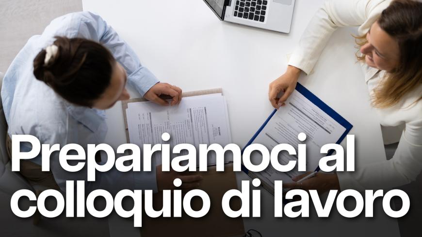 Prepariamoci al colloquio